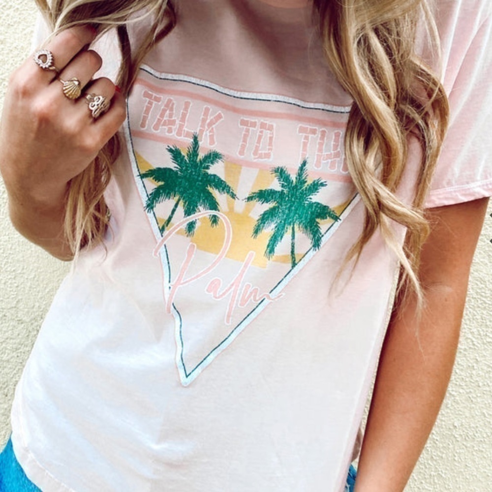 Show Me Your Mumu | Sandlot Tee Talk to the Palm | Small​